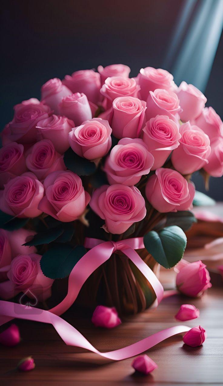 Sunrise Embrace: Vivid Daybreak Florals